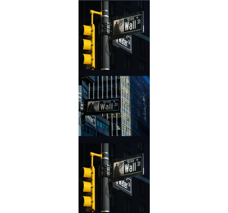 ταπετσαρίες τοπίων πόλης αστική διασταύρωση - TenStickers