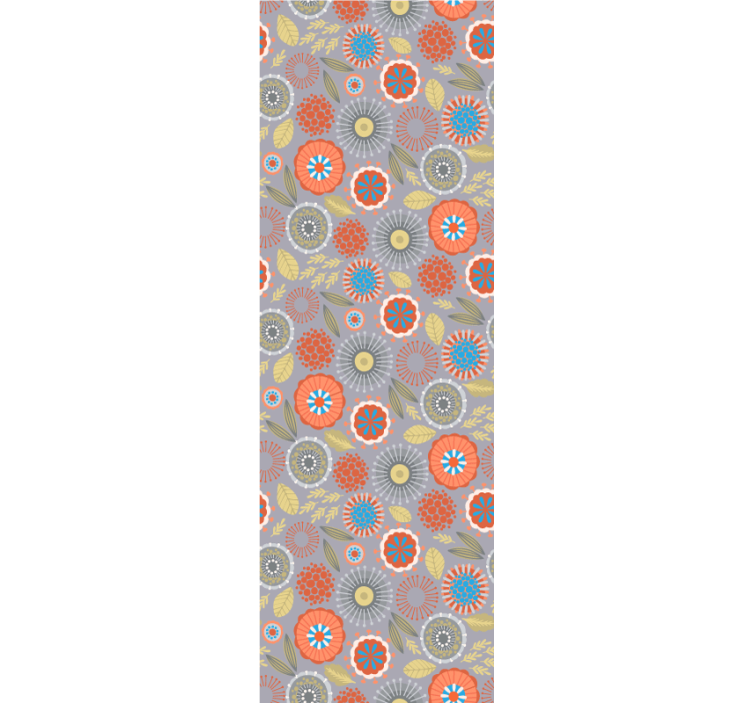 ταπετσαρία λουλουδιών λουλουδάτη έκρηξη - TenStickers