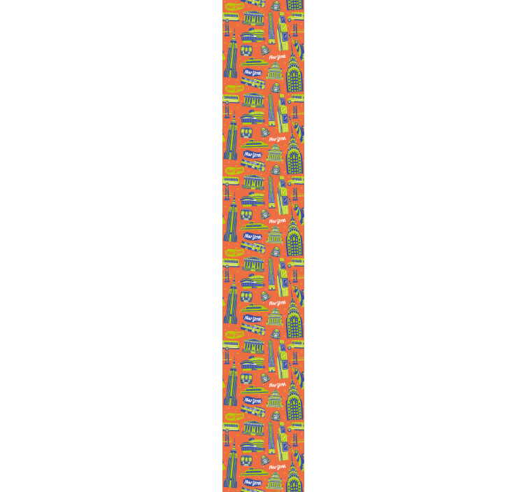 Tαπετσαρία της Νέας Υόρκης αστικά ορόσημα - TenStickers