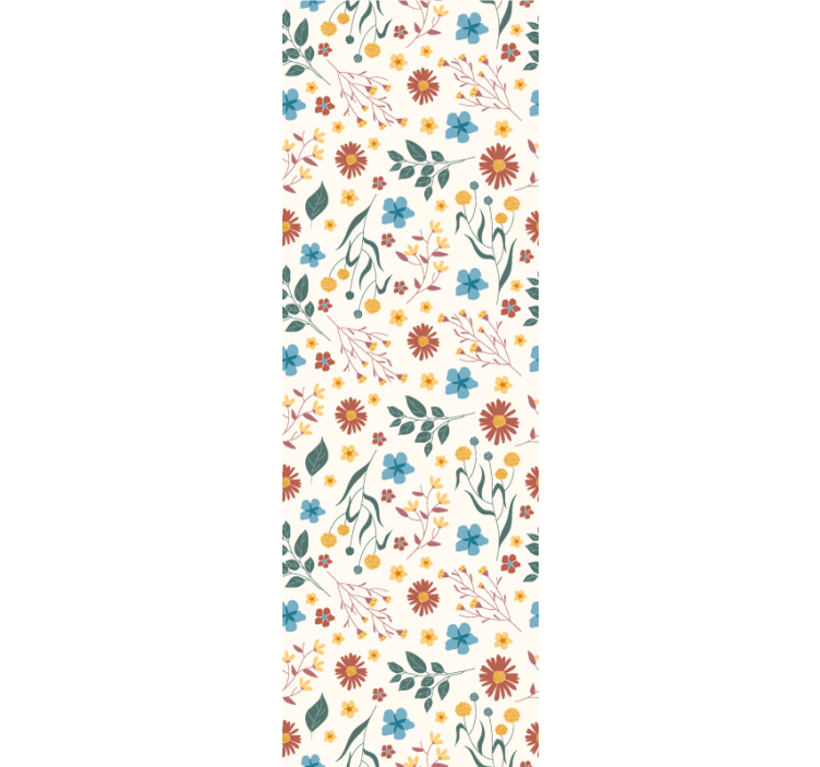 διαφορετικά λουλούδια και φυτά λουλούδια ταπετσαρία - TenStickers