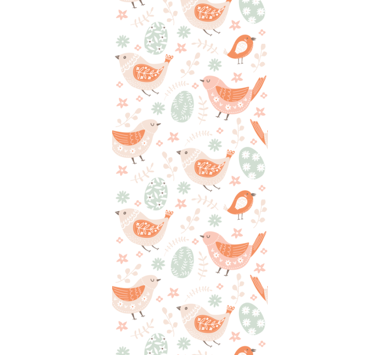 πιθήκοι σε δασική σκανδιναβική παιδική ταπετσαρία - TenStickers