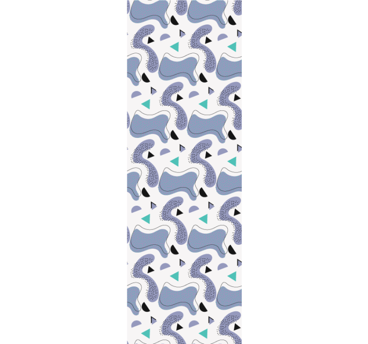 αφηρημένη ταπετσαρία σύνολο αφηρημένων σχημάτων - TenStickers