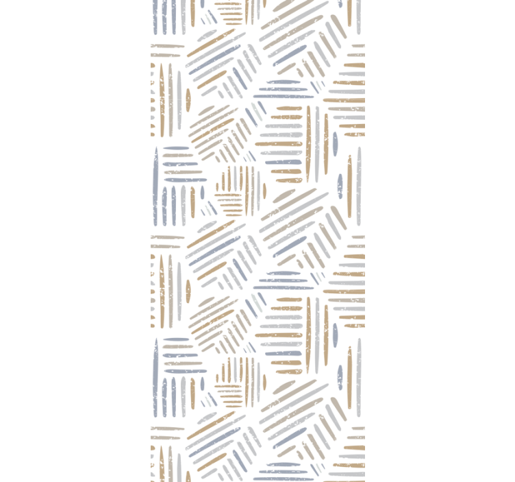 γεωμετρική ταπετσαρία αφηρημένο γραμμικό σχέδιο - TenStickers