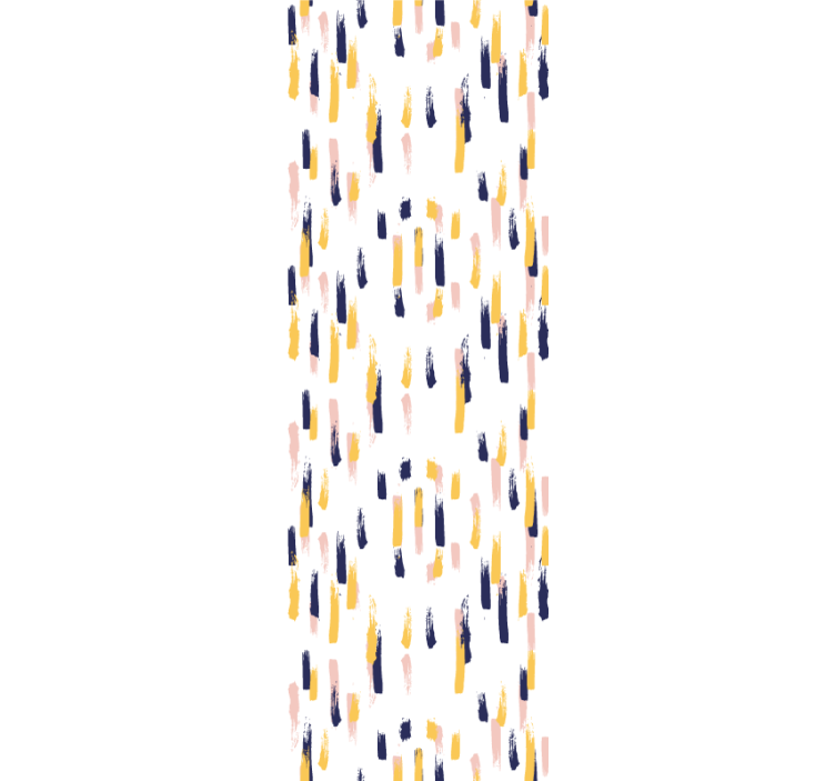 αφηρημένη ταπετσαρία κάθετο ζωγραφισμένο μοτίβο - TenStickers