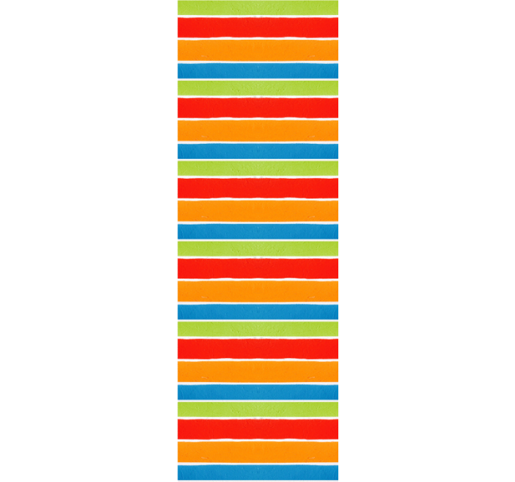 Ριγέ ταπετσαρία πολύχρωμες ρίγες - TenStickers