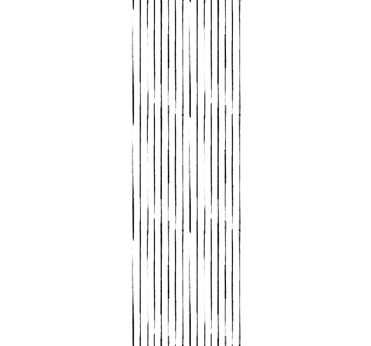 σκανδιναβική ασπρόμαυρη κάθετη ταπετσαρία - TenStickers