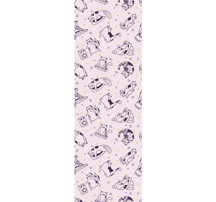 Tαπετσαρία φυτωρίων παιχνιδιάρικη τέχνη γραμμών - TenStickers