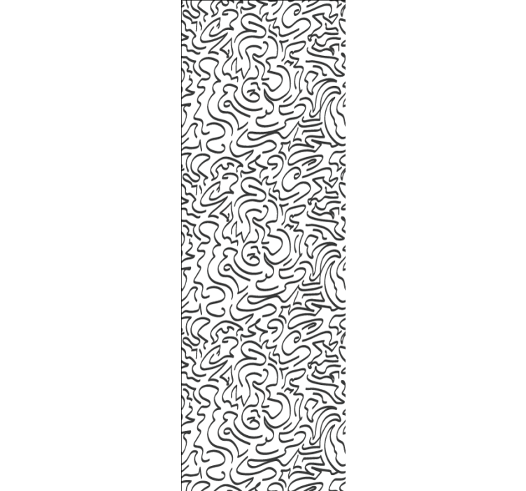 άνεμος εμπνευσμένος doodles μοντέρνα ταπετσαρία - TenStickers