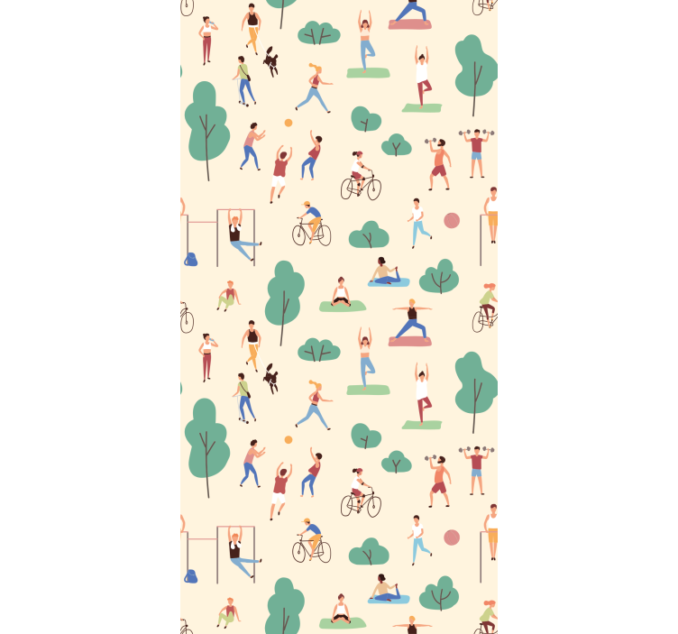 Ταπετσαρία φύσης υπαίθριες δραστηριότητες - TenStickers