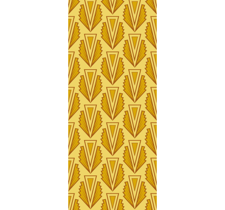 γεωμετρική ταπετσαρία κομψό μοτίβο chevron - TenStickers