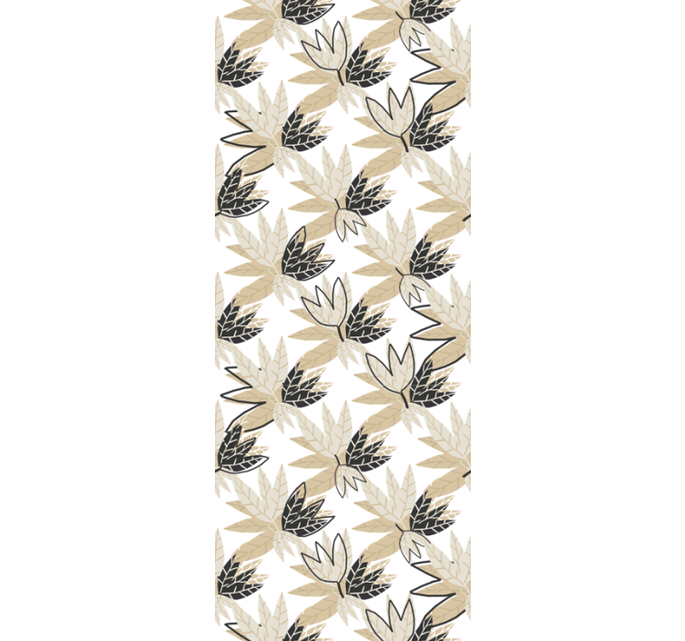 Φύλλα ταπετσαρίας φυλλώδης βοτανικός σχεδιασμός - TenStickers