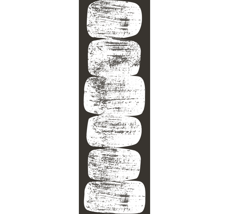 μοντέρνα ταπετσαρία με γεωμετρικά σχήματα μέσα του αιώνα - TenStickers