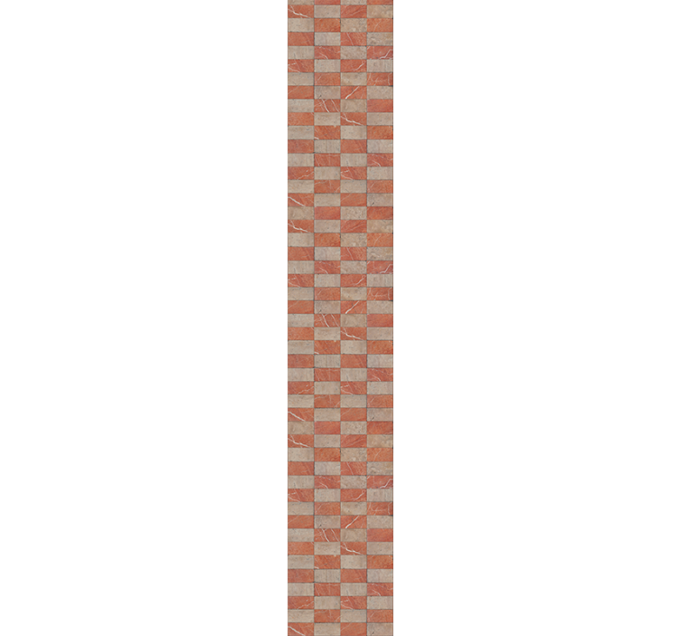 μοντέρνα ταπετσαρία διακριτικών μινιμαλιστικών πλακιδίων κρέμας - TenStickers