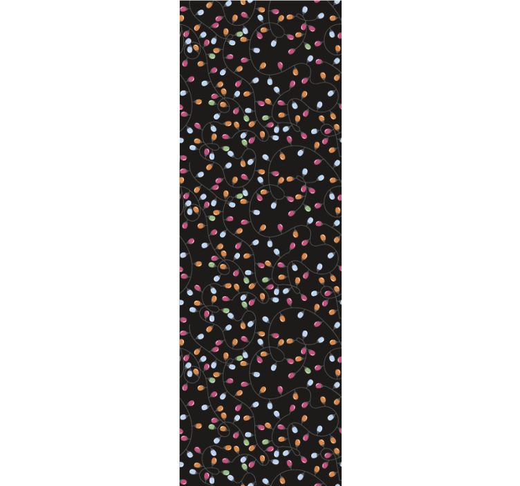 Χριστουγεννιάτικο ταπετσαρία εορταστικά μοτίβα φωτός - TenStickers