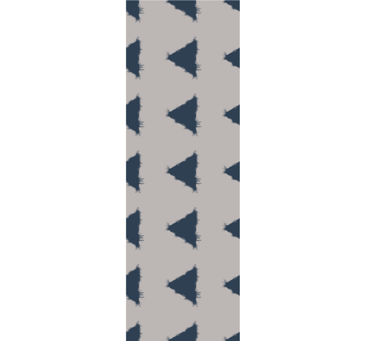 Tαπετσαρία με τρίγωνα μοντέρνα γεωμετρική εκτύπωση - TenStickers