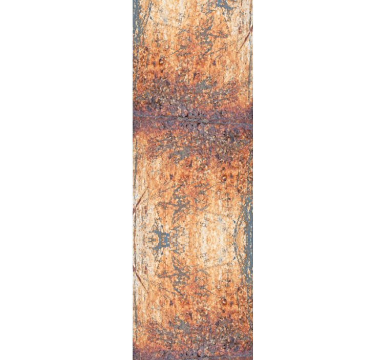 καφέ και γκρι τσιμεντένιο μοτίβο ταπετσαρίας - TenStickers