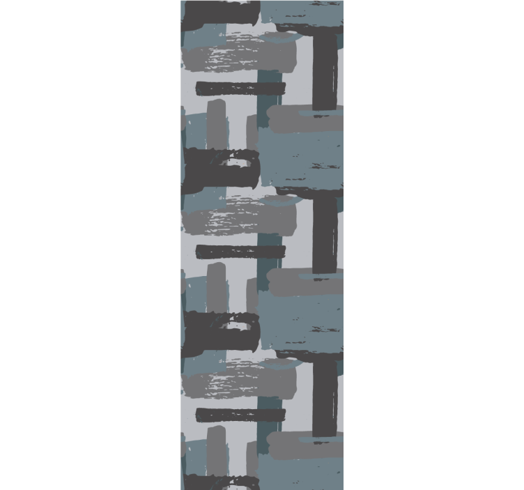 ανοιχτά χρώματα βαμμένα μπλοκ μοντέρνα ταπετσαρία - TenStickers