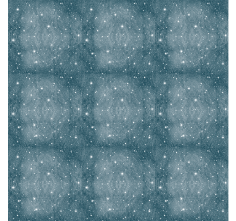 μπλε βαμμένο ουρανό αφηρημένη ταπετσαρία - TenStickers