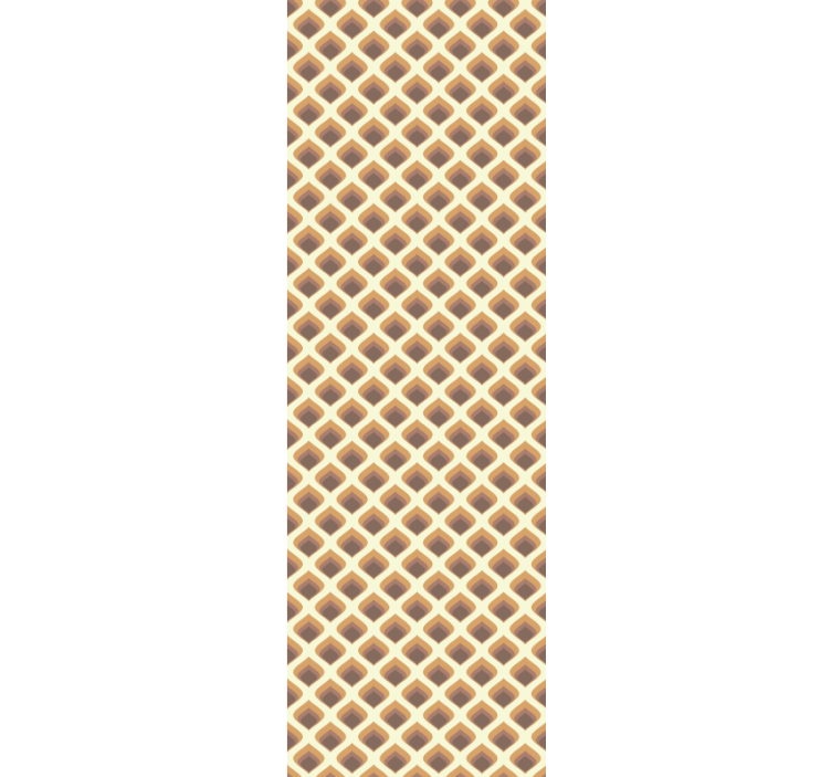 Vintage ταπετσαρία με πέταλα δεκαετίας του '60 - TenStickers