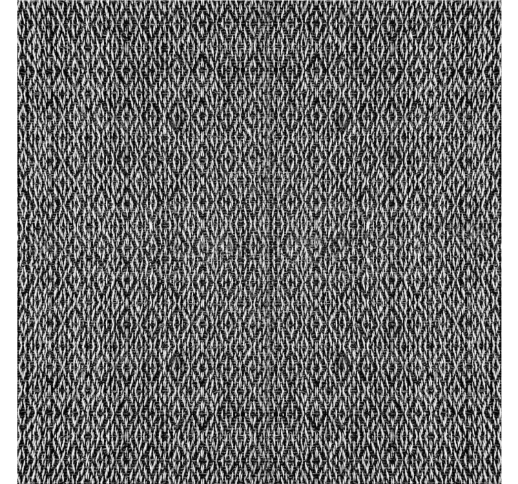 Μαύρο ταπετσαρία τοίχου εφέ υφάσματος - TenStickers