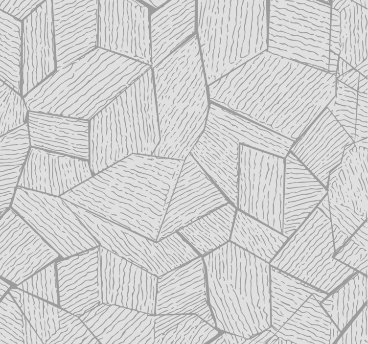 Γκρι ταπετσαρία τοίχου αφρικανικό εφέ υφάσματος - TenStickers