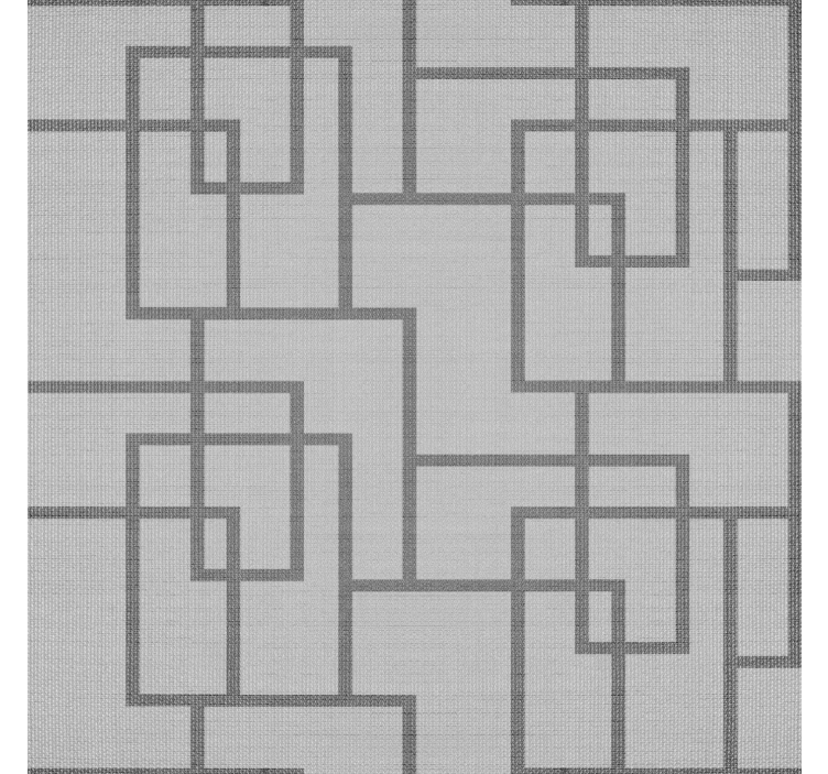 Μοντέρνο ταπετσαρία γκρι γεωμετρικές γραμμές - TenStickers