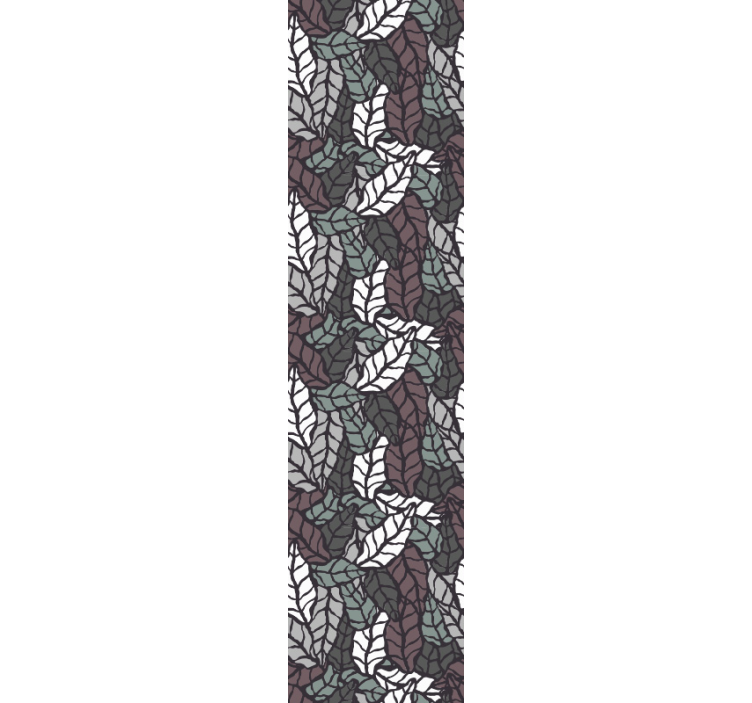 κλασική ταπετσαρία με φύλλα φύσης - TenStickers