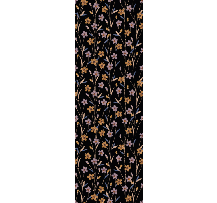 ταπετσαρία λουλουδιών λιβαδιών λουλουδιών - TenStickers