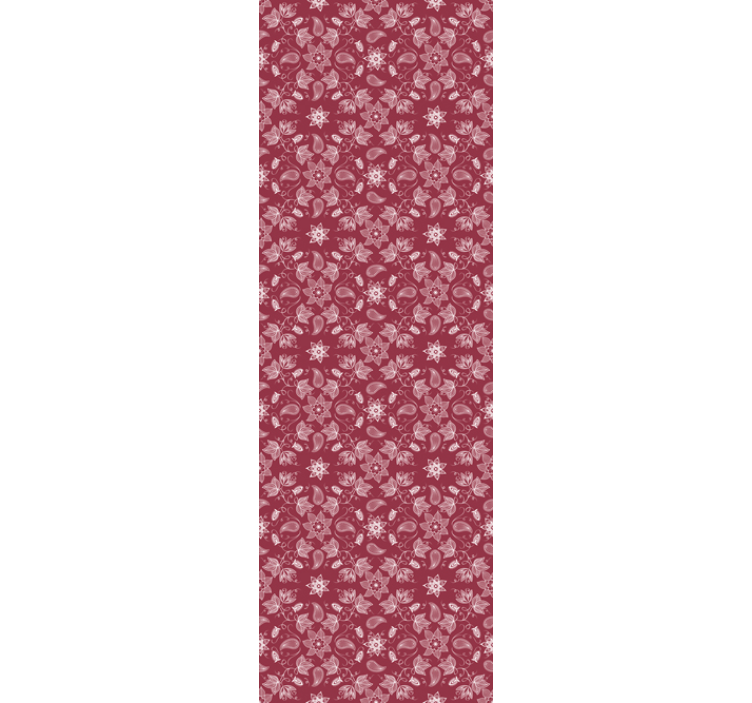 όμορφα λουλούδια του paisley διακοσμητικά ταπετσαρία - TenStickers