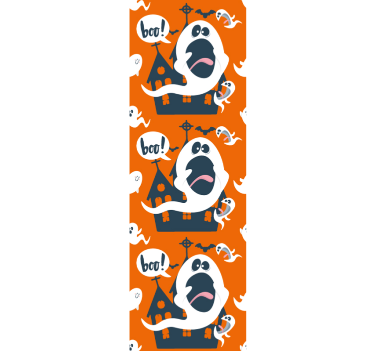 ταπετσαρία αποκριών φαντάσματα και στέκια - TenStickers