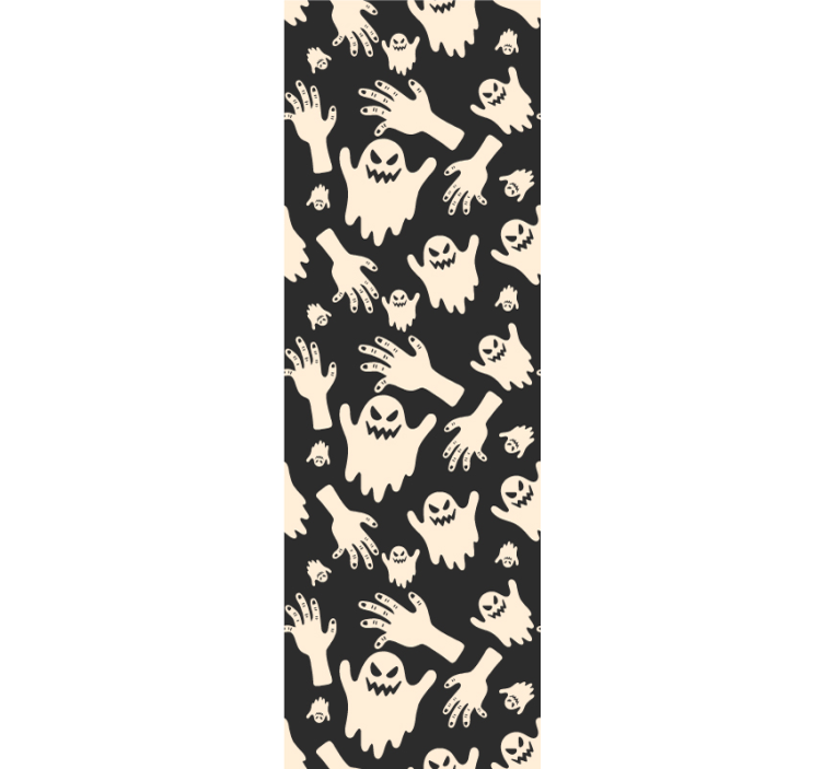 τρομακτικό μοτίβο ταπετσαρία - TenStickers