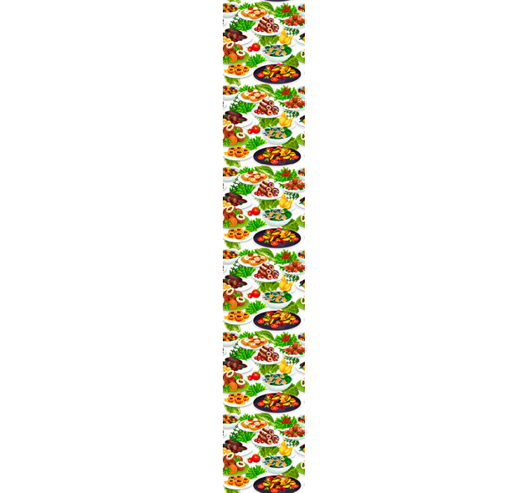 ταπετσαρία κουζίνας εικονίδια της Σικελίας - TenStickers