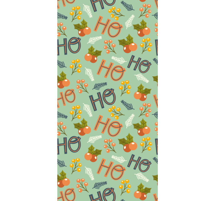 Χριστουγεννιάτικο ταπετσαρία εορταστικά εποχιακά μοτίβα - TenStickers