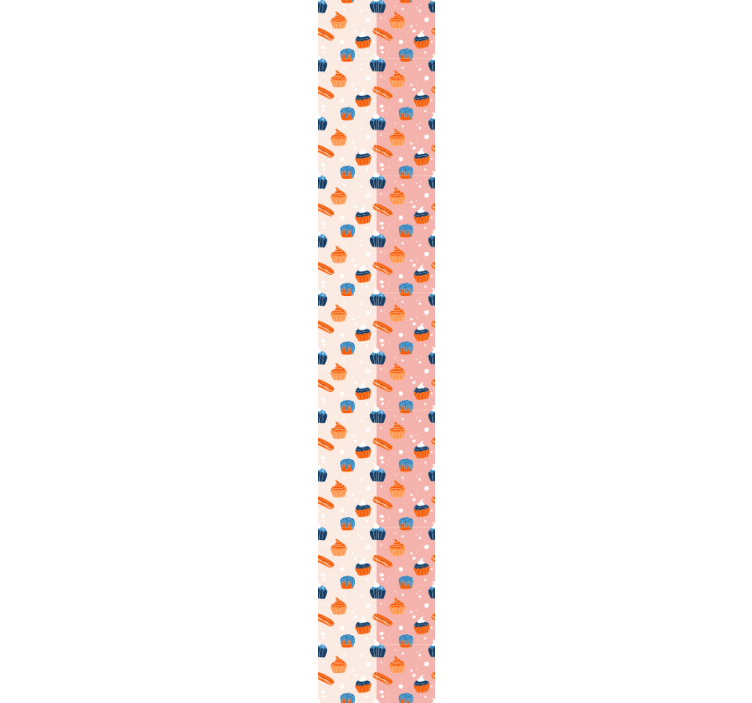 πολύχρωμο ζαχαροπλαστικής ταπετσαρία - TenStickers