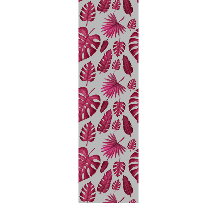 Φύλλα ταπετσαρίας τροπικό μοτίβο φύλλων - TenStickers