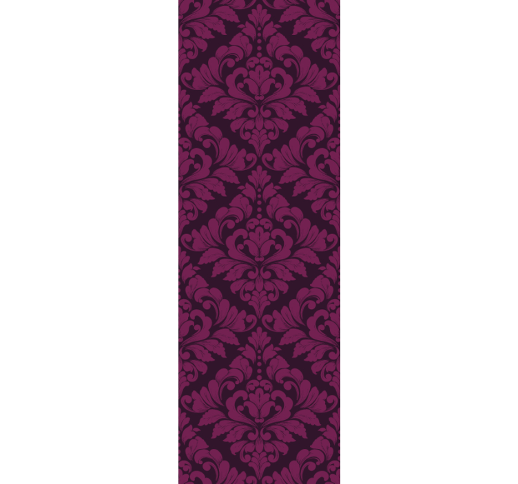 ταπετσαρία μωβ στολίδια - TenStickers