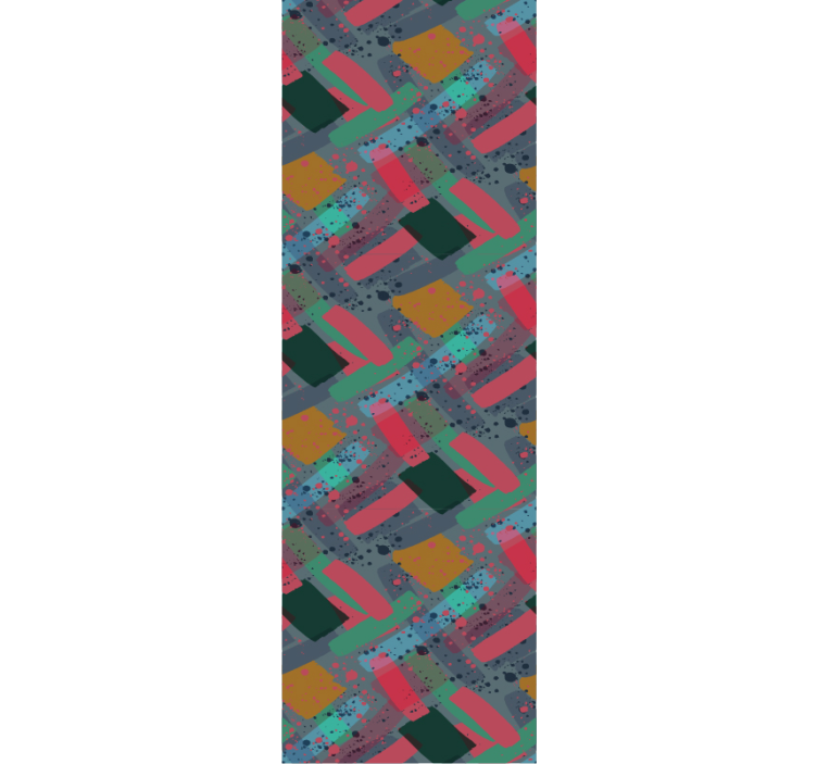 ταπετσαρία τέχνης αφηρημένη χρώμα πιτσιλίσματα - TenStickers