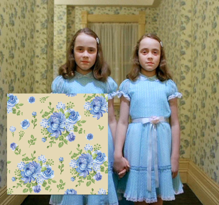 γυαλιστερή ταπετσαρία διαδρόμου - TenStickers