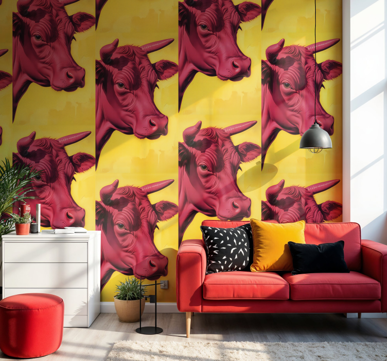 ταπετσαρία τέχνης ποπ αρτ αφίσα andy warhol - TenStickers