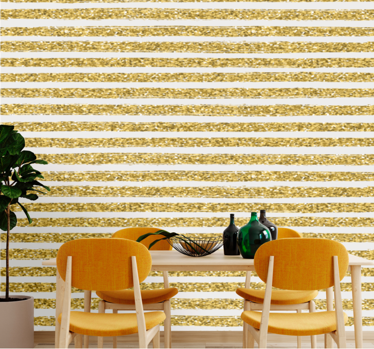 φόντο χρυσές γραμμές χριστουγεννιάτικη ταπετσαρία - TenStickers