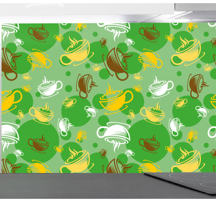 ταπετσαρία σιλουέτες κύπελλα - TenStickers