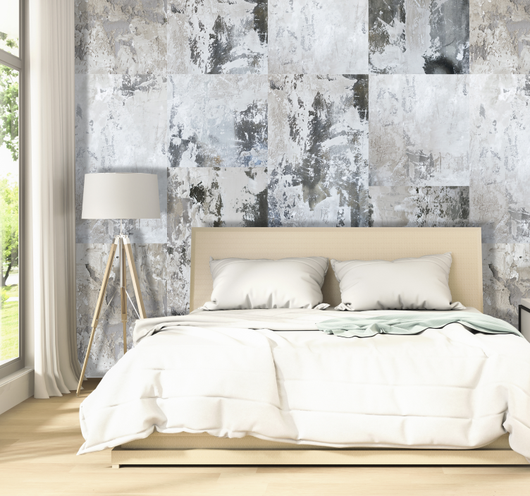 αφηρημένη ταπετσαρία σκοτεινή σύνθεση - TenStickers