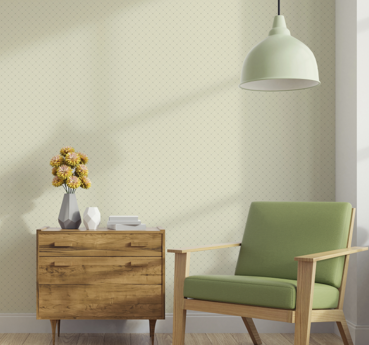 ταπετσαρία μοτίβο κύκλων με διαμάντια - TenStickers