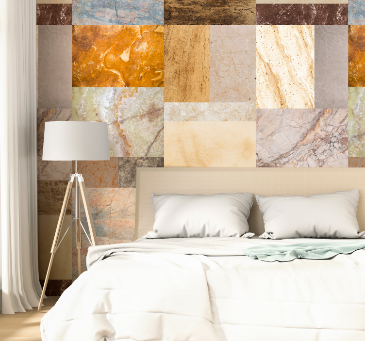 κομψότητα από μάρμαρο υφή ταπετσαρία - TenStickers