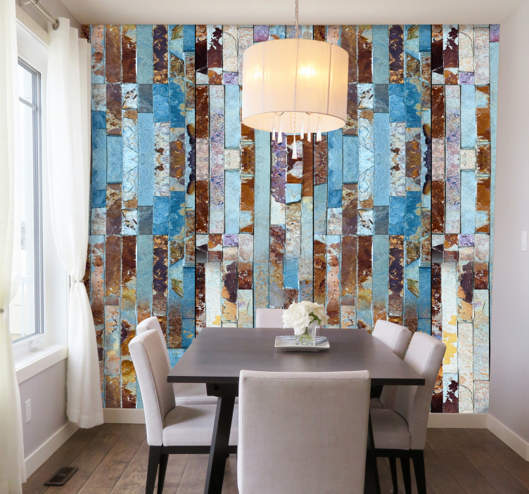 ταπετσαρία με υφή το βράδυ - TenStickers