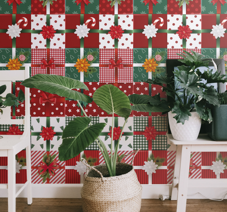 ταπετσαρία κουτιών δώρων συσκευασίας - TenStickers