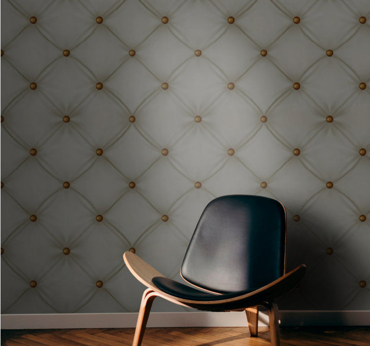 απομίμηση ταπετσαρίας με γκρι βελούδο διαμάντι - TenStickers