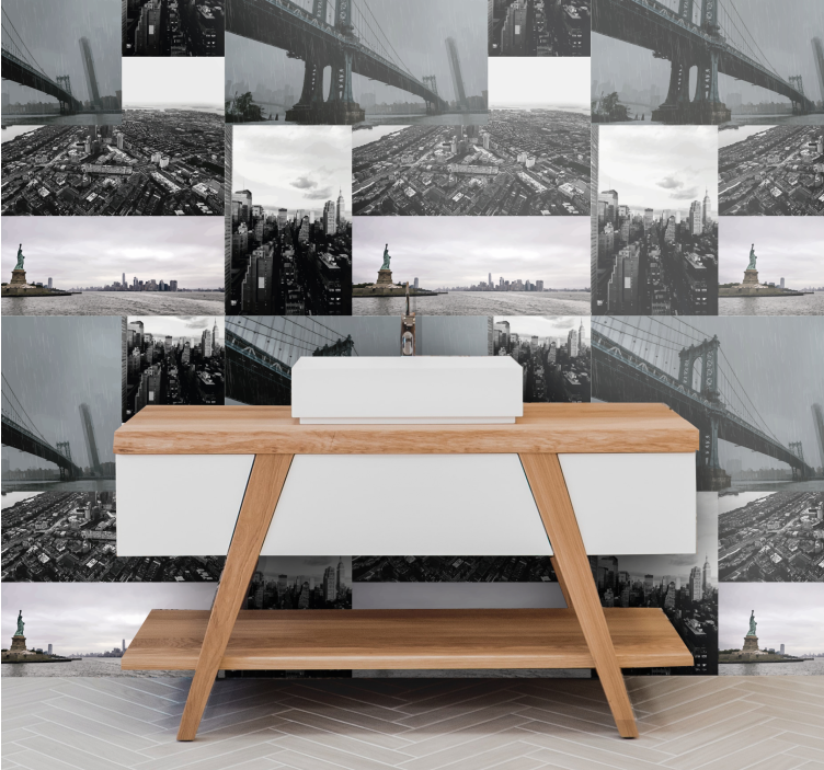 Νέα Υόρκη διαφορετικές εικόνες Νέα Υόρκη ταπετσαρία - TenStickers