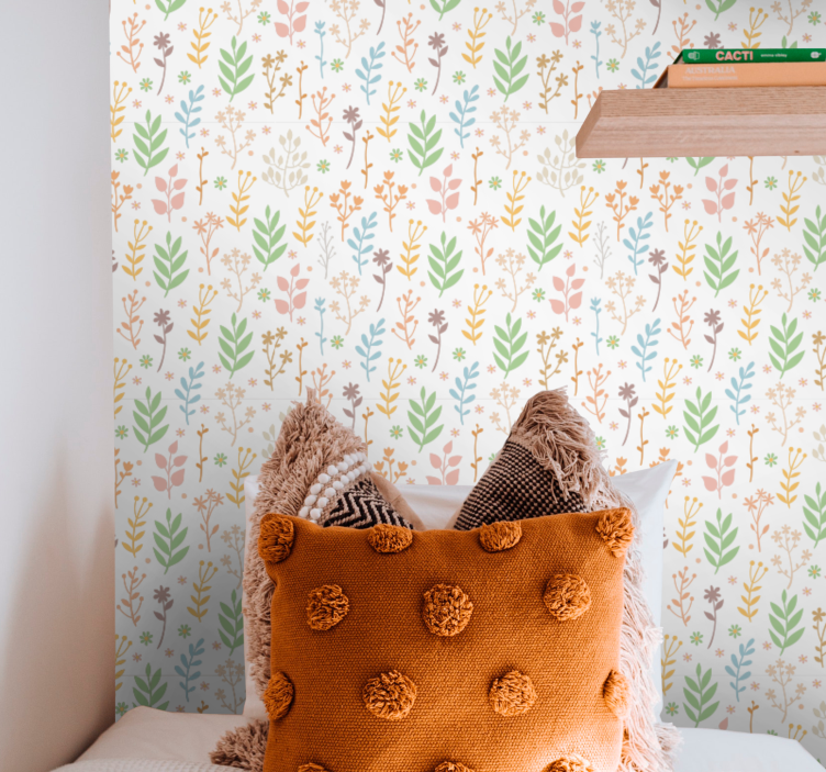 Παιδική ταπετσαρία σε παστέλ χρώματα - TenStickers