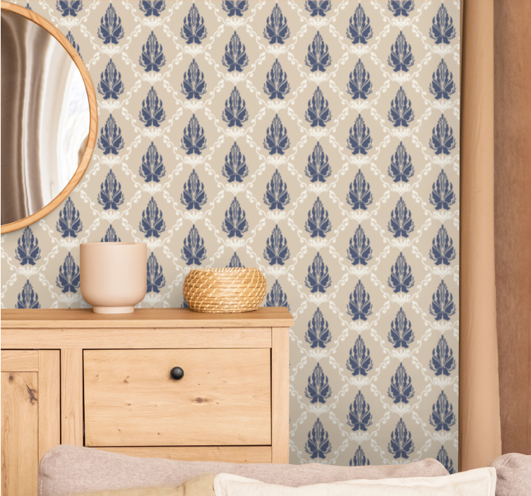 στένσιλ μπαρόκ ταπετσαρία - TenStickers